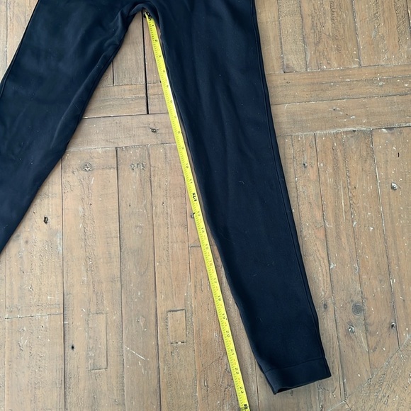 Spanx black textured racing stripe ankle leggings - Picture 3 of 7